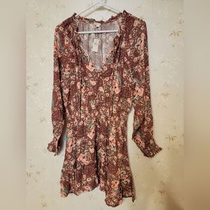 Aerie Flower Dress M NWT